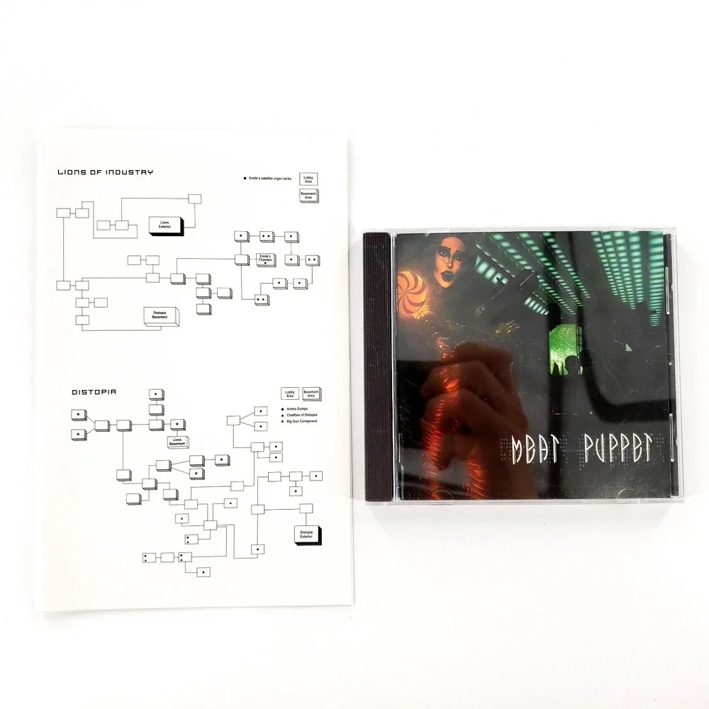 Meat Puppet (PC) CD-Rom In Jewel Case w/ Map Mint Disc